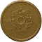 Ekena Millwork Anthony Harvest Ceiling Medallion (Fits Canopies up to 2 1/8"), 22 1/2"OD x 1 1/4"P, Gold CM22ATGLS - alternate 1